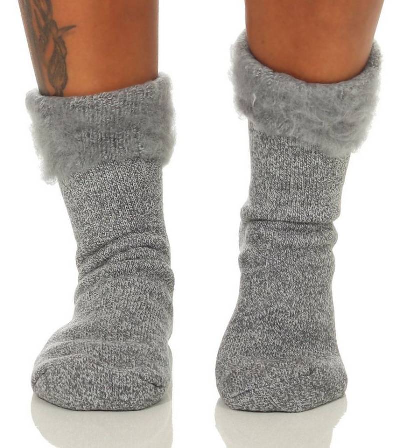 simaranda Thermosocken Herren Thermo Socken 8121 43-46 Hellgrau 2 paar (2-Paar) von simaranda