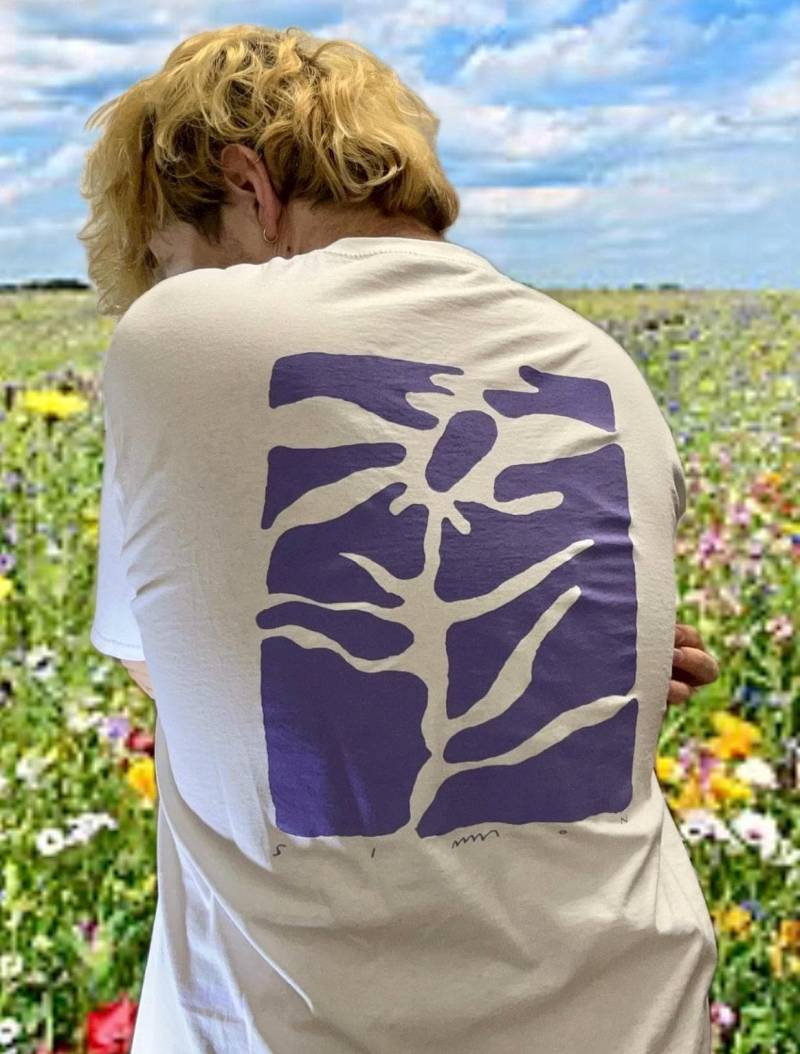 T-Shirt Bloomi/Front - Und Backprint von simmmon