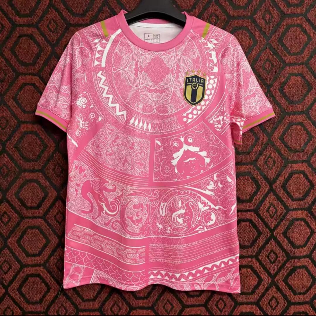Italien Fußball Sondertrikot in Rosa | Stark Limitiert Und Verschieden Größen, Unisex von simplebuy25