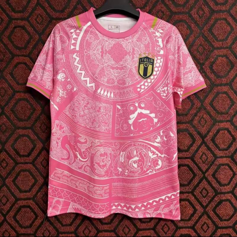 Italien Fußball Sondertrikot in Rosa | Stark Limitiert Und Verschieden Größen, Unisex von simplebuy25