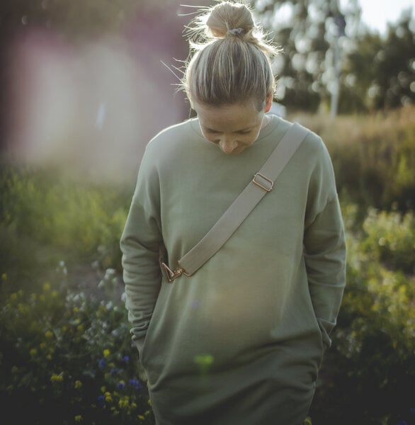 simply love it. Long Sweatshirt RIKE aus reiner Bio-Baumwolle von simply love it.