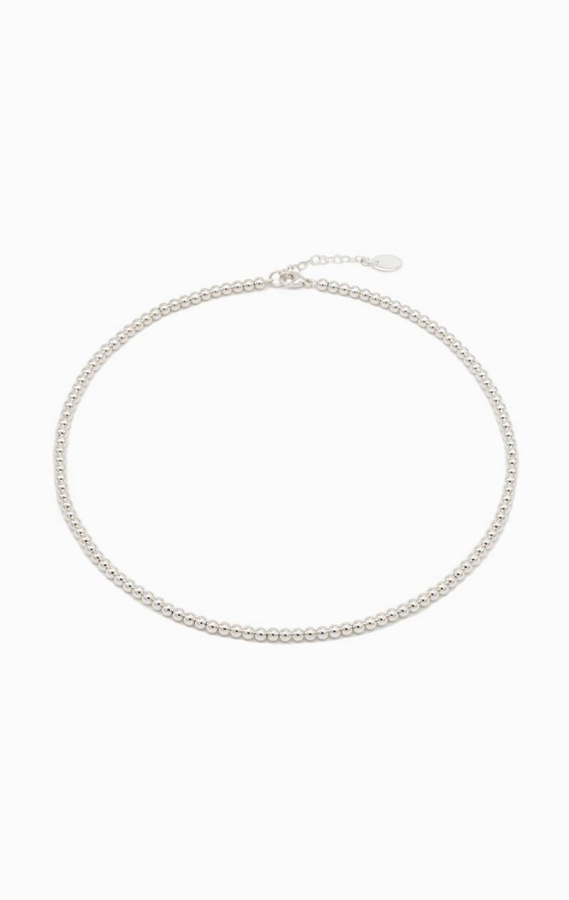 Kugelkette Silber, Silberperlenkette, Echte Silberne Kugelkette, Silberkette von simplyojewellery