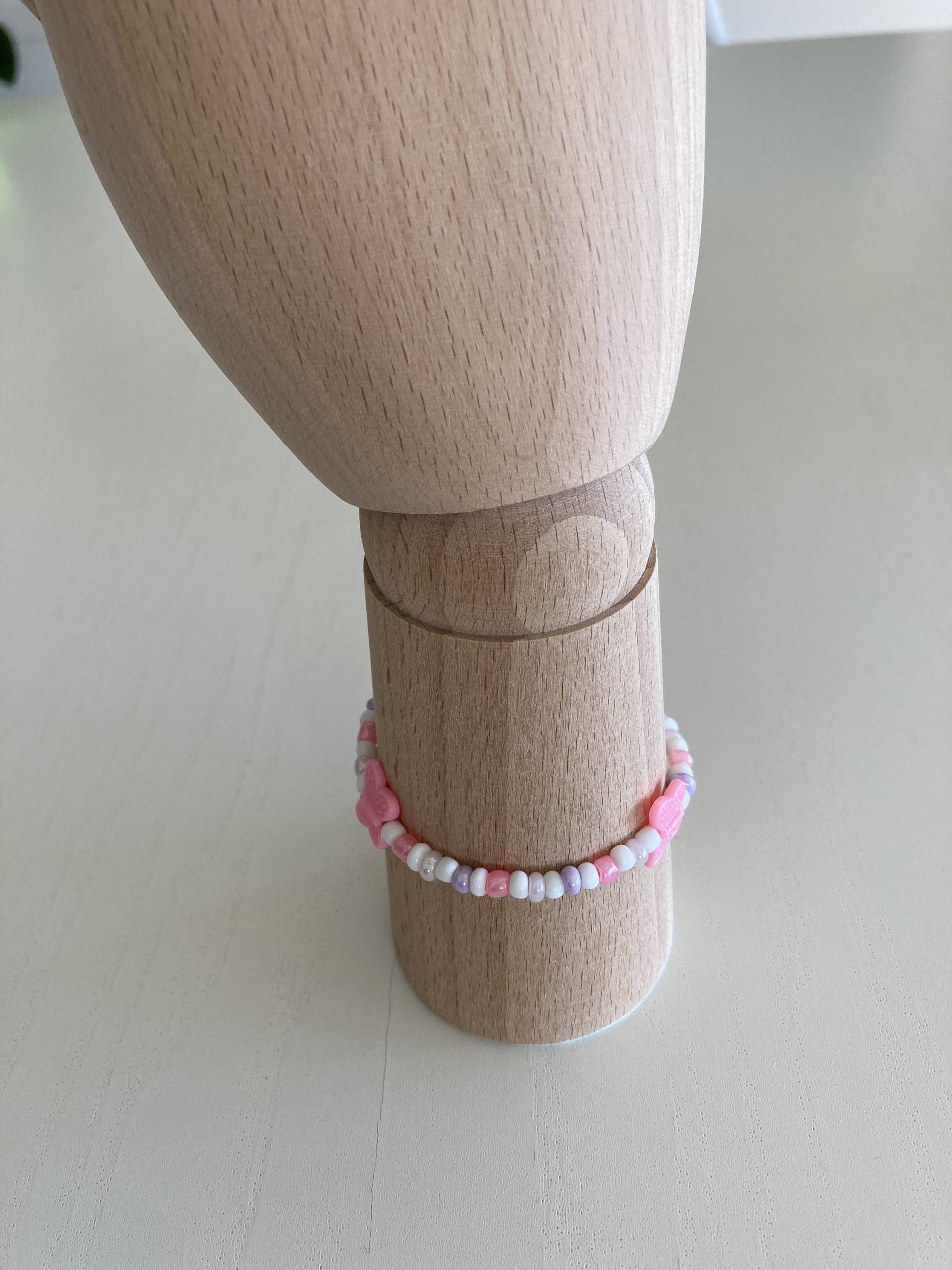 Schmetterlingsarmband Rosa Schmetterlingsarmband Rosa von simplyperlene