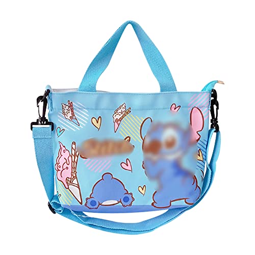 Cartoon Shoulder Bag Niedliche Cartoon Themen Kreuztasche für Teenager Zurück zu Schule Geschenke Süße Lässige Tragetasche Umhängetasche Hand Tragen Tuch Tasche Doppelten Zweck von simyron