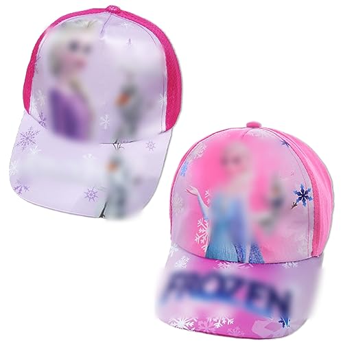 simyron Cap Kinder Kappe 2 Stücke Sonnenhut Baseballmütze Kinder Sommer Baseball Cap für Cap Mädchen Basecap Kappe Baseball Cap Basecap Kinder Geburtstag Schule Sport Sonnenschutz von simyron