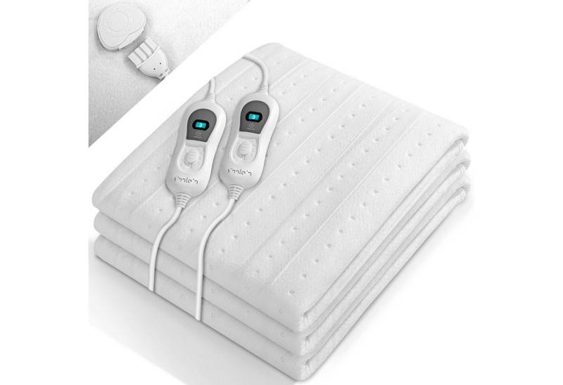 sinnlein Elektrofußwärmer Wärmeunterbett elektrisch Heizdecke Abschaltautomatik, 2 Temperaturzonen, 3 Temperaturstufen sinnlein Elektrofußwärmer Wärmeunterbett elektrisch Heizdecke Abschaltautomatik, 2 Temperaturzonen, 3 Temperaturstufen von sinnlein