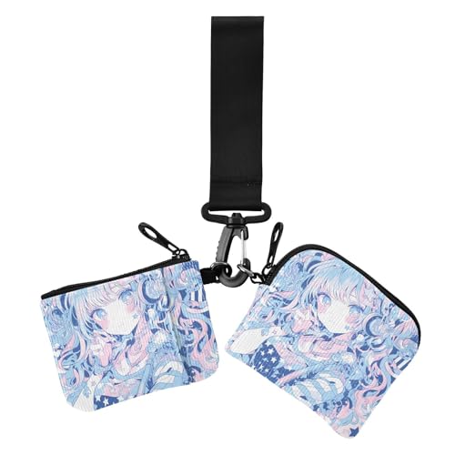 Anime Girl Dual Wristlet Wallets for Women Slim Portable Wristlet Wallet Key Holder with Zipper Coin Pocket for Woman 2 Packs Anime Girl Dual Wristlet Wallets for Women Slim Portable Wristlet Wallet Key Holder with Zipper Coin Pocket for Woman 2 Packs von siphylline