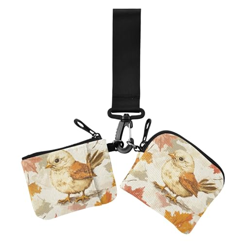 Autumn Maple Chick Dual Wristlet Wallets for Women Large Capacity Wristlet Wallet Key Holder with Wristlet Strap for Daily Use 2 Packs Autumn Maple Chick Dual Wristlet Wallets for Women Large Capacity Wristlet Wallet Key Holder with Wristlet Strap for Daily Use 2 Packs von siphylline