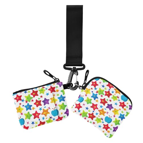 Fruit Stars Rainbow Damen Kartenetuis Kleingeldhalter Große Kapazität Schlüsselanhänger Geldbörse Wechselgeldbörse mit Handgelenkschlaufe für Arbeit Reisen 2 Packungen Fruit Stars Rainbow Damen Kartenetuis Kleingeldhalter Große Kapazität Schlüsselanhänger Geldbörse Wechselgeldbörse mit Handgelenkschlaufe für Arbeit Reisen 2 Packungen von siphylline