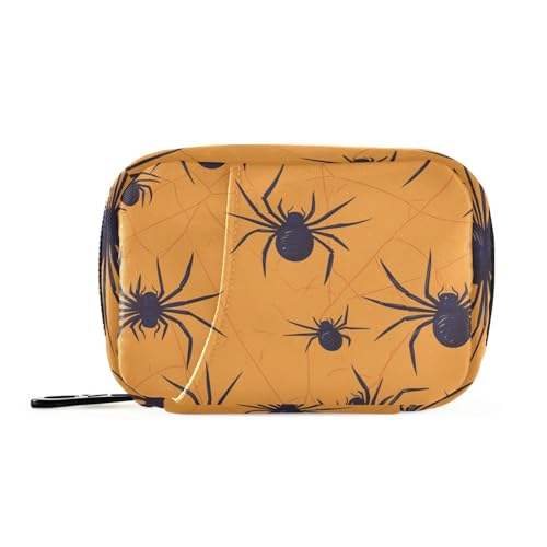 Gelbe Insekten-Netz-Hilfe-Tasche mit abnehmbaren Fächern, praktische Pillendose für Reisen von siphylline