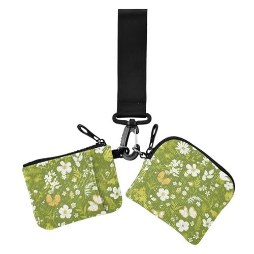 Green Flower Safari Damen Kartenetuis Kleingeldhalter Schlanke tragbare Münzgeldbörse Kleingeldhalter mit Handgelenkschlaufe für Arbeit Reisen 2 Packungen Green Flower Safari Damen Kartenetuis Kleingeldhalter Schlanke tragbare Münzgeldbörse Kleingeldhalter mit Handgelenkschlaufe für Arbeit Reisen 2 Packungen von siphylline