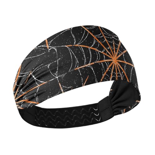 Halloween-Insektennetz, rutschfest, für Erwachsene, Stirnbänder für Damen, dehnbares Haar für Basketball, athletisch, Sport, Gesichtswäsche, Radfahren von siphylline