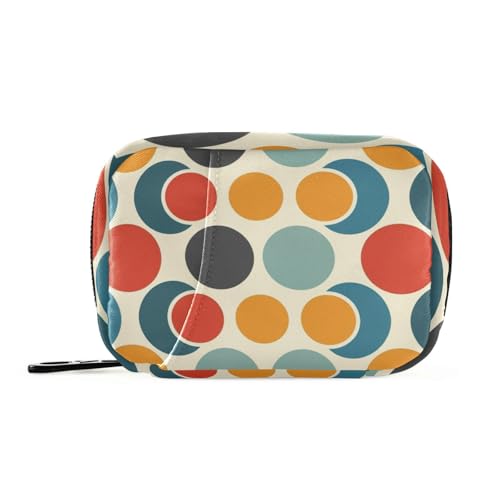 Medikamententasche im Retro-Stil, bunt, mit abnehmbaren Fächern, aufsteckbare Medikamentenbox von siphylline