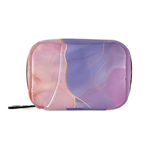 Pillendose mit herausnehmbaren Fächern, mit Marmor-Körnern, tragbare Reise-Pillendose von siphylline