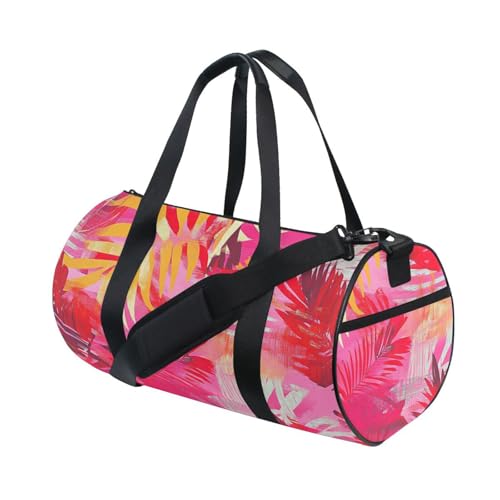 Red Leaves Große Tasche Turnbeutel Trekking Multifunktional von siphylline