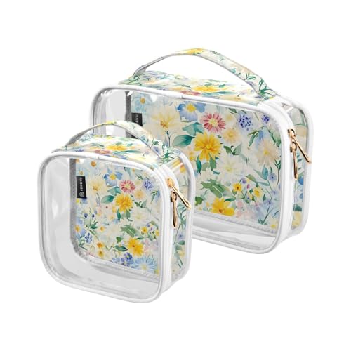 siphylline 2 transparente Herren-Kulturbeutel, TSA-zugelassen, multifunktional, kleine Make-up-Tasche, Rasierset für Herren siphylline 2 transparente Herren-Kulturbeutel, TSA-zugelassen, multifunktional, kleine Make-up-Tasche, Rasierset für Herren von siphylline