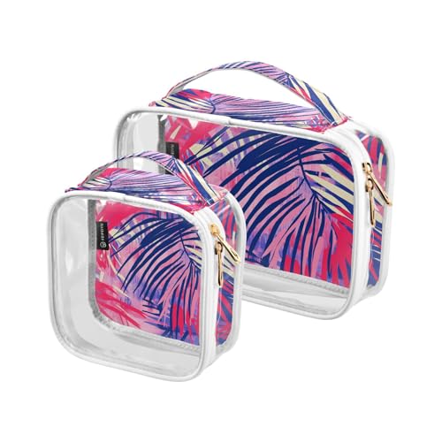 siphylline 2 transparente Herren-Kulturbeutel, TSA-zugelassen, wasserabweisend, Make-up-Reisetasche, Rasierutensilien siphylline 2 transparente Herren-Kulturbeutel, TSA-zugelassen, wasserabweisend, Make-up-Reisetasche, Rasierutensilien von siphylline