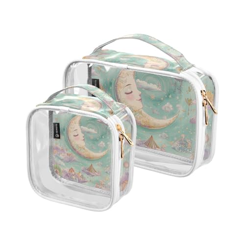 siphylline 2 transparente Kulturbeutel, klein, TSA-geprüft, transparent, große Kosmetiktasche, Rasierset für Herren siphylline 2 transparente Kulturbeutel, klein, TSA-geprüft, transparent, große Kosmetiktasche, Rasierset für Herren von siphylline