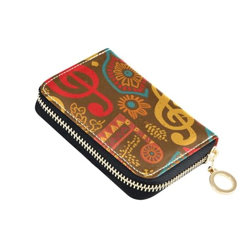 siphylline Kartenetui aus Leder mit Boho-Blumenmuster, für Damen, mit 2 Geldfächern, RFID-blockierendem Kartenetui mit Reißverschluss siphylline Kartenetui aus Leder mit Boho-Blumenmuster, für Damen, mit 2 Geldfächern, RFID-blockierendem Kartenetui mit Reißverschluss von siphylline