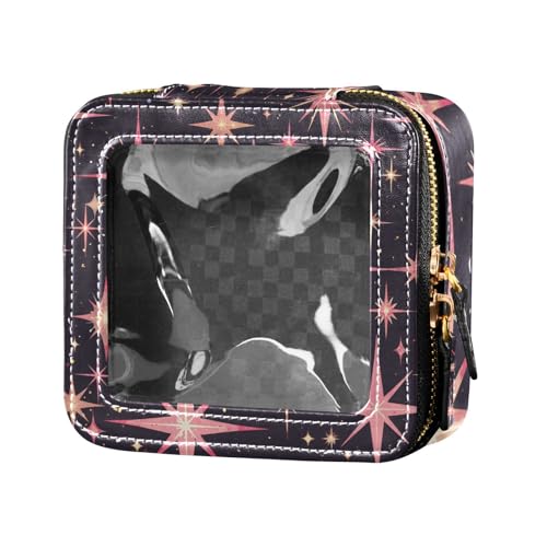 siphylline Kosmetiktasche für Toilettenartikel, klein, glänzend, Oktet, transparent, für Kosmetik, Geldbörse, zum Fliegen, Rosa, Rosa glänzendes Oktett, 1 size siphylline Kosmetiktasche für Toilettenartikel, klein, glänzend, Oktet, transparent, für Kosmetik, Geldbörse, zum Fliegen, Rosa, Rosa glänzendes Oktett, 1 size von siphylline
