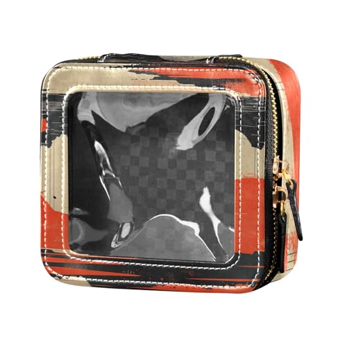 siphylline Memphis Style Alena Aenami transparente Reise-Make-up-Tasche, Reise-Kulturbeutel, tragbarer Make-up-Organizer für Reisen, Memphis Style Alena Aenami, 1 size von siphylline