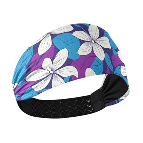 siphylline Rutschfeste Sport-Stirnbänder für Damen, dehnbar, für Volleyball, Waschen des Gesichts, Make-up, für den täglichen Gebrauch von siphylline