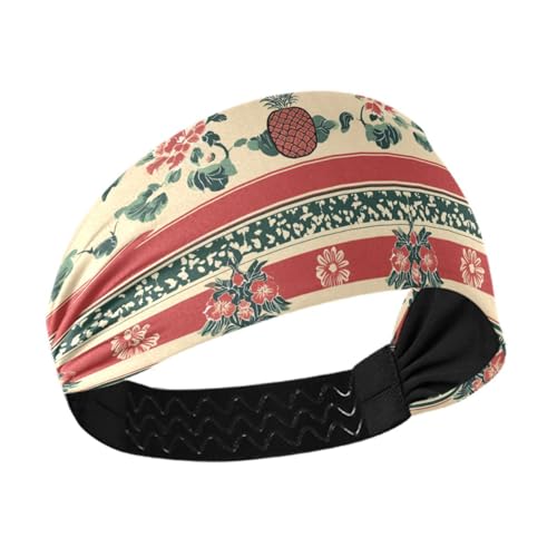 siphylline Traditionelle chinesische Dekor-Bordürenmuster, kühlende Stirnbänder für Erwachsene, dehnbarer Kopf für Damen, für sportliche Sportarten, Gesichtswäsche, athletisch, Sport, Yoga von siphylline