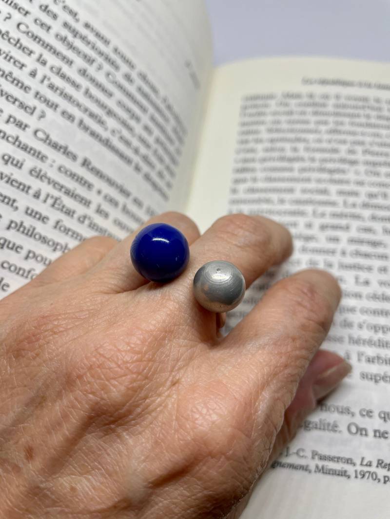 Anillo - „Tú Y Yo" in Plata De Ley von siporaaguia