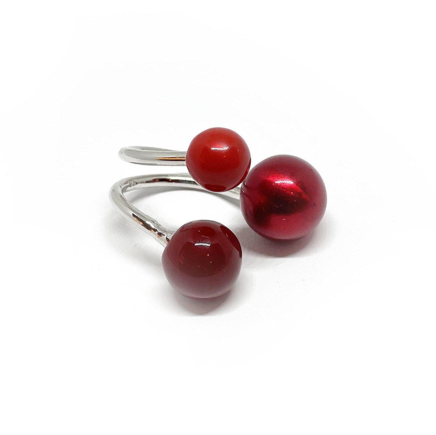 Ring Drei Anpassbare Kugeln, Aus Sterlingsilber. Sie Können Die Farben Ändern. Wählen Ihre Farben Ring Drei Anpassbare Kugeln, Aus Sterlingsilber. Sie Können Die Farben Ändern. Wählen Ihre Farben von siporaaguia
