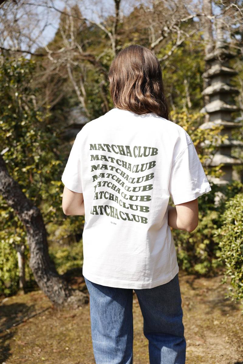 T-Shirt Mit Grafik-Print Für Teeliebhaber. Nippen Sie Stilvoll Dem Unisex-T-Shirt „Matcha Club" Aus Bio-Baumwolle T-Shirt Mit Grafik-Print Für Teeliebhaber. Nippen Sie Stilvoll Dem Unisex-T-Shirt „Matcha Club" Aus Bio-Baumwolle von siptozen