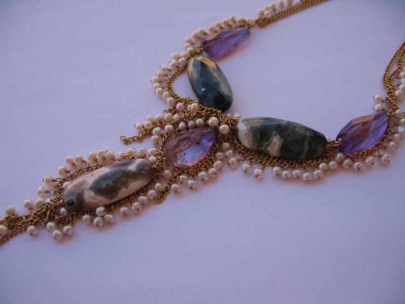 Die Wasserfall-Halskette von sirenedelmare