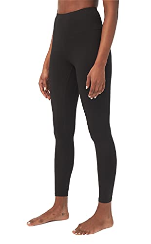 sissycos Damen Sport Leggings mit Taille Hoher, Yogahosen Push up Strumpfhose Sanft Blickdicht, Jogginghose für Laufen Fitness Pilates(Schwarz,M) von sissycos