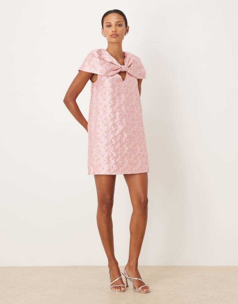 Sister Jane - Cameo - Cape-Minikleid in Rosa von sister jane