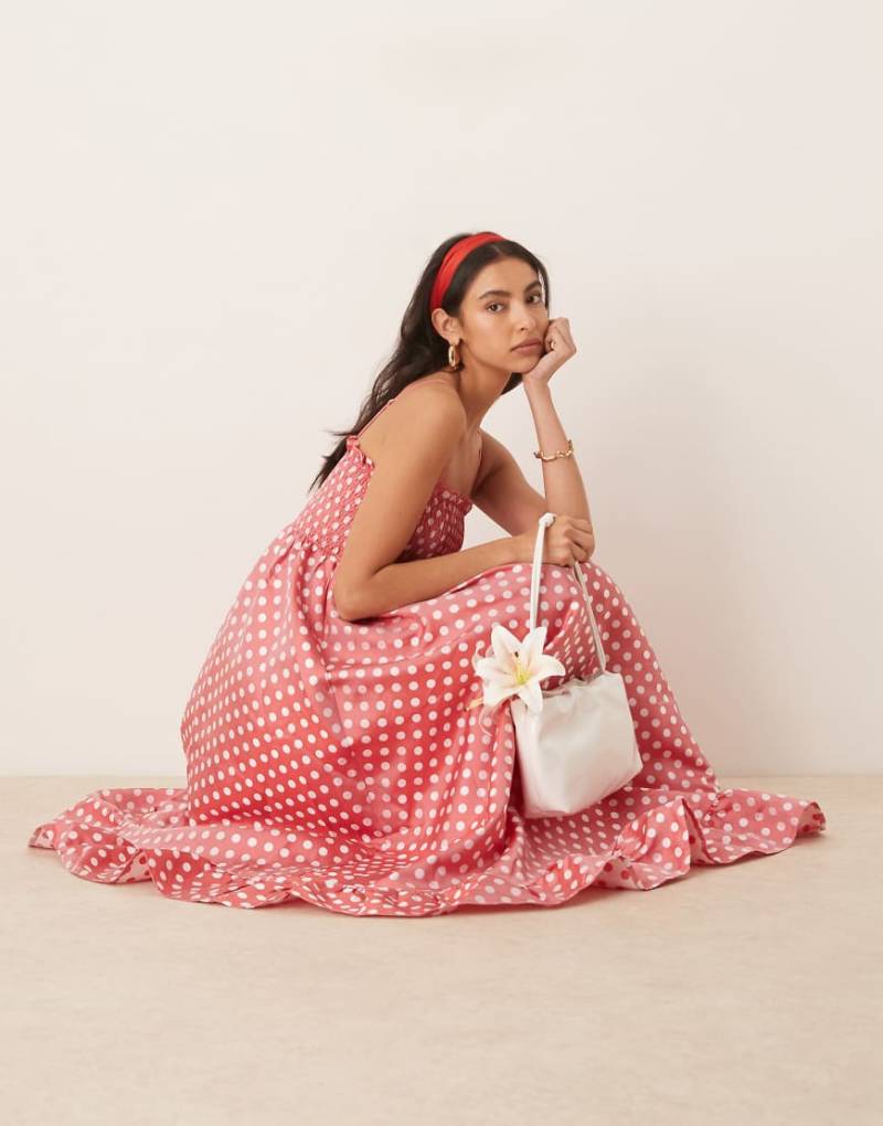 Sister Jane - Champion - Jacquard-Midikleid in Rot von sister jane