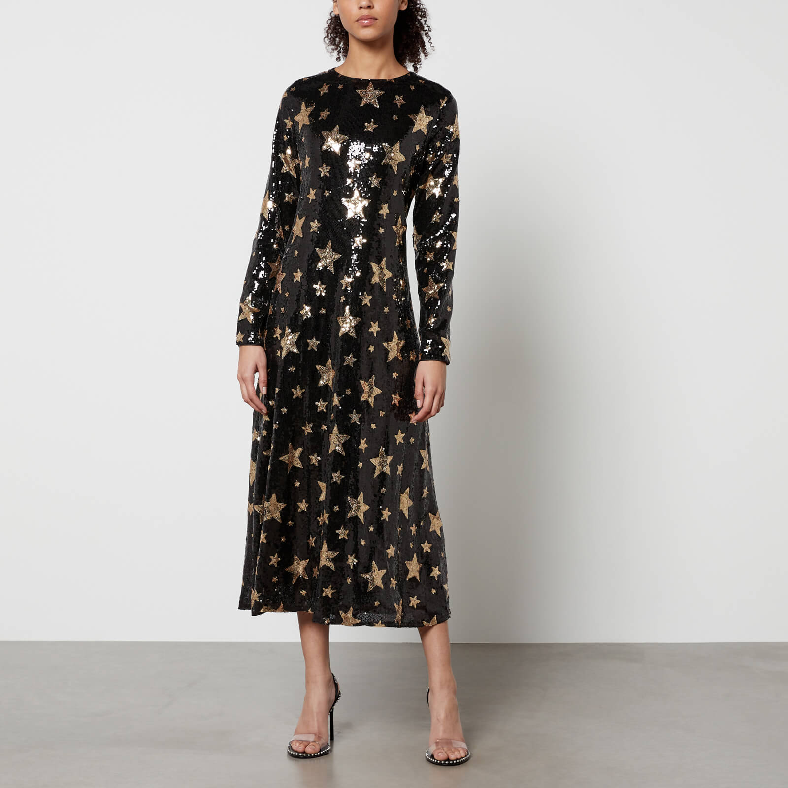 Sister Jane Super Star Sequined Midi Dress - XS/UK 6 von sister jane