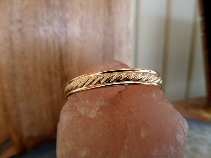 Gold Gefüllte Baby Manschette Gold Gefüllte Baby Manschette von sistersilver