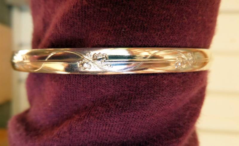 Üppige Damen Armspange Aus 925 Sterling Silber von sistersilver