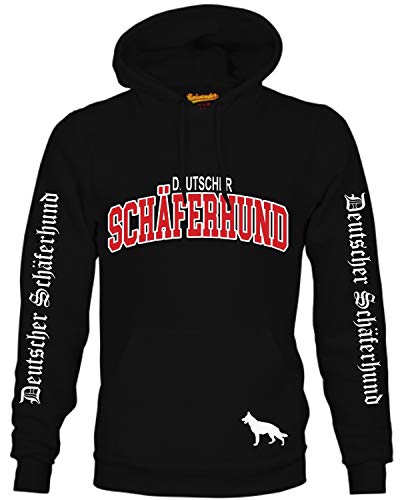 Deutscher Schäferhund Schäfer Hund Hoodie Unisex Sweatshirt Extreme Hundemotiv Größe XXL von siviwonder
