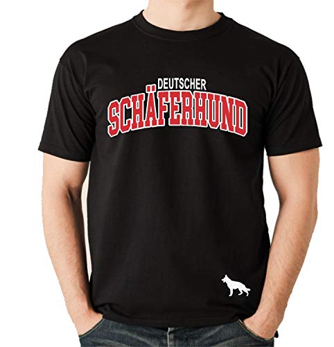 Deutscher Schäferhund Unisex T-Shirt Extreme Hundemotiv Schäfer German Shepherd Größe M von siviwonder