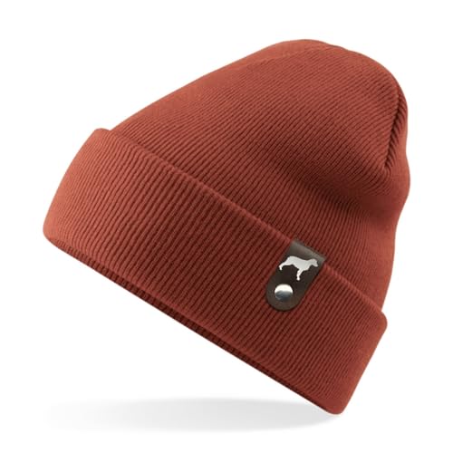 siviwonder Epagneul Breton Mütze Patch edel Leder Gassi Beanie Strickmütze Warm Herren Damen Spaniel Farbe Rust siviwonder Epagneul Breton Mütze Patch edel Leder Gassi Beanie Strickmütze Warm Herren Damen Spaniel Farbe Rust von siviwonder