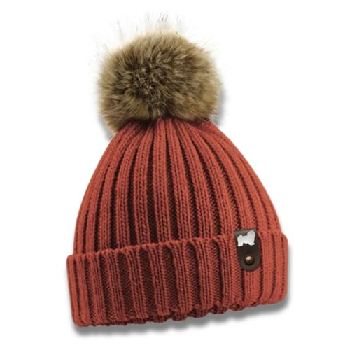 siviwonder Havaneser Mütze Pompom Hunde Patch Gassi Beanie Strickmütze Bommel Warm Havana Bichon Farbe Rust siviwonder Havaneser Mütze Pompom Hunde Patch Gassi Beanie Strickmütze Bommel Warm Havana Bichon Farbe Rust von siviwonder