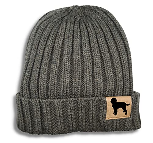 siviwonder Mütze Lagotto Romagnolo Gassi Beanie Strickmütze Witzig Spruch Warm Herren Damen Herbst Hund Farbe Dark Grey von siviwonder