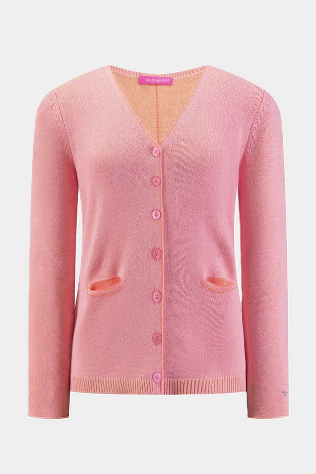 six-o-seven Strickjacke Six-o-Seven Strickjacke BUBBLE von six-o-seven