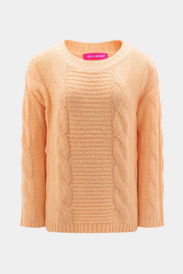 six-o-seven Strickpullover Six-o-Seven Strickpullover PEACH von six-o-seven