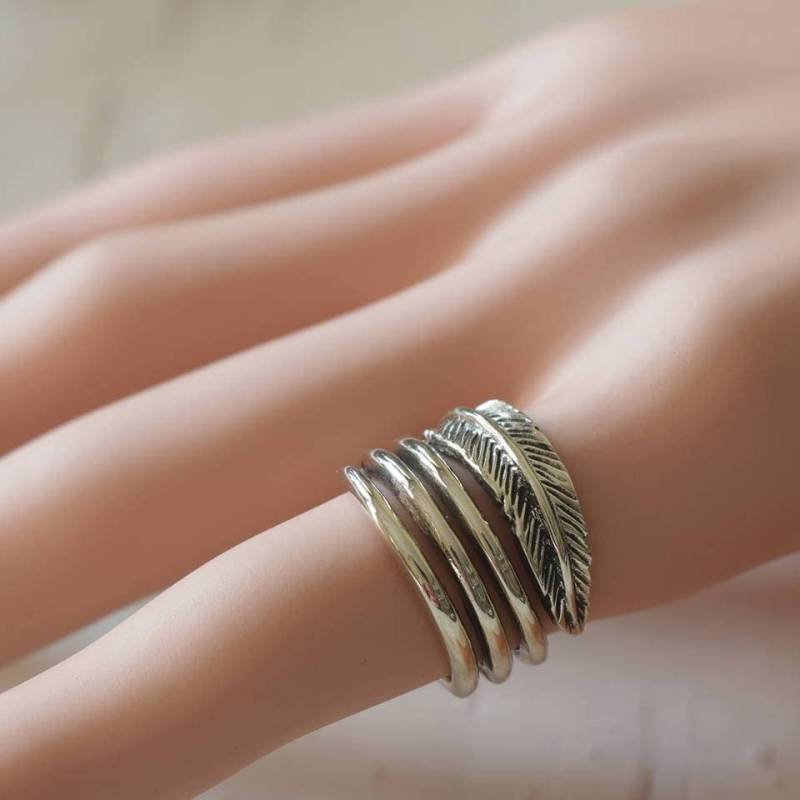 Feder Adler Ring Für Frauen Aus Sterling Silber 925 Boho Style von sixga