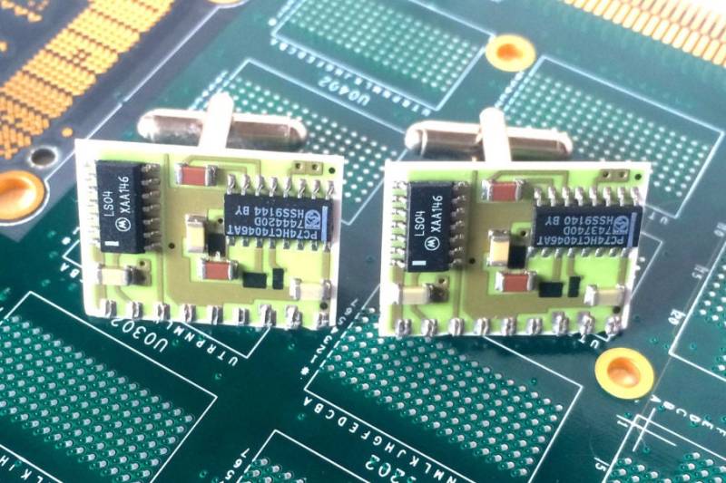 Ibm-Computer Mainboard Manschettenknöpfe von sixthdaymanc