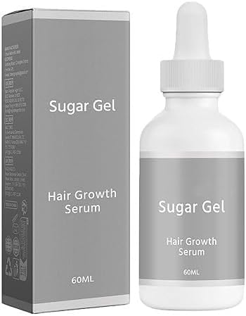 Desoxyribose-Zuckergel für Haarwachstum, Haarverdichtungsessenz für Männer und Frauen, Starkes Reparaturserum Desoxyribose-Zuckergel für Haarwachstum, Haarverdichtungsessenz für Männer und Frauen, Starkes Reparaturserum von sjfscqr