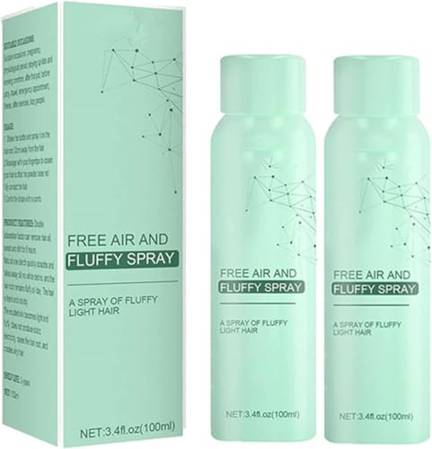 Flauschiges Volumen-Haarspray ohne Auswaschen, lang anhaltendes Volumen und reinigendes Haar, klebt nicht, Spray zur Kontrolle von Ölen von sjfscqr