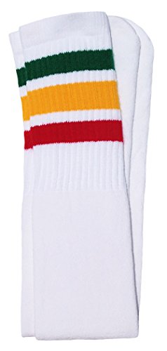 SKATERSOCKS Skatersocken 76,2 cm Overknee-Schlauchsocken von skatersocks