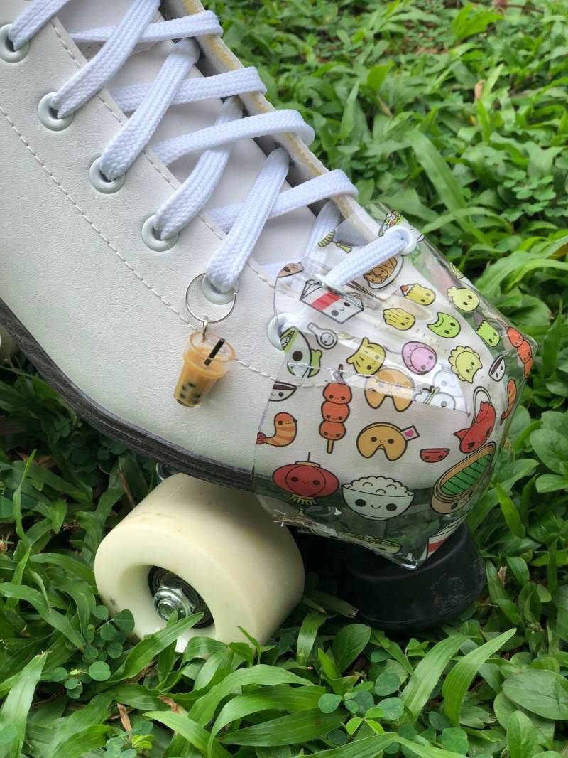 Klare Dim Sum Smiley Caps Guards - Rollschuhzubehör von skatethemilkyway